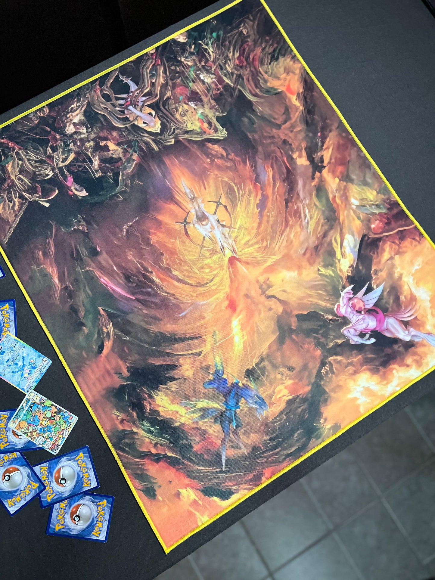Arceus, Dialga, Palkia, Giratina - Playmat Doble - TOP DEAL