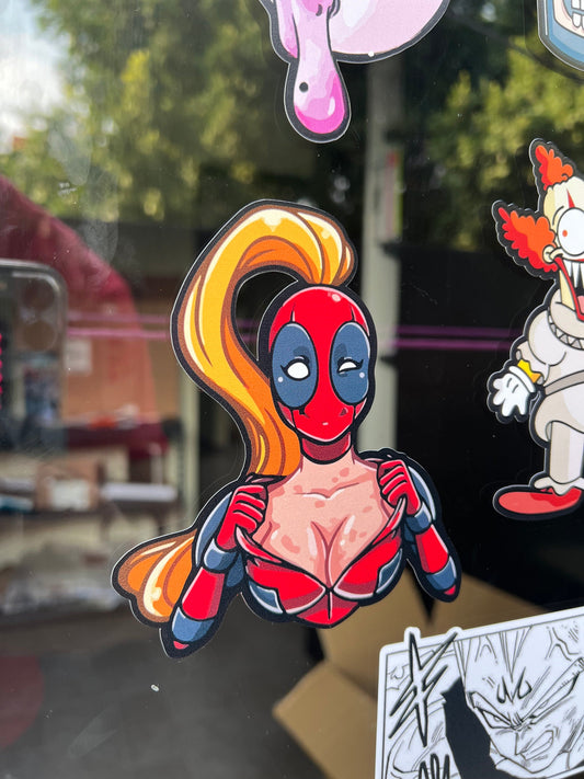 Lady Deadpool - Sticker
