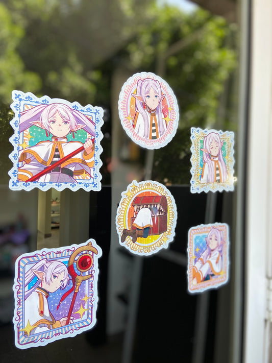 Sōsō no Frieren Emblema - Sticker V6