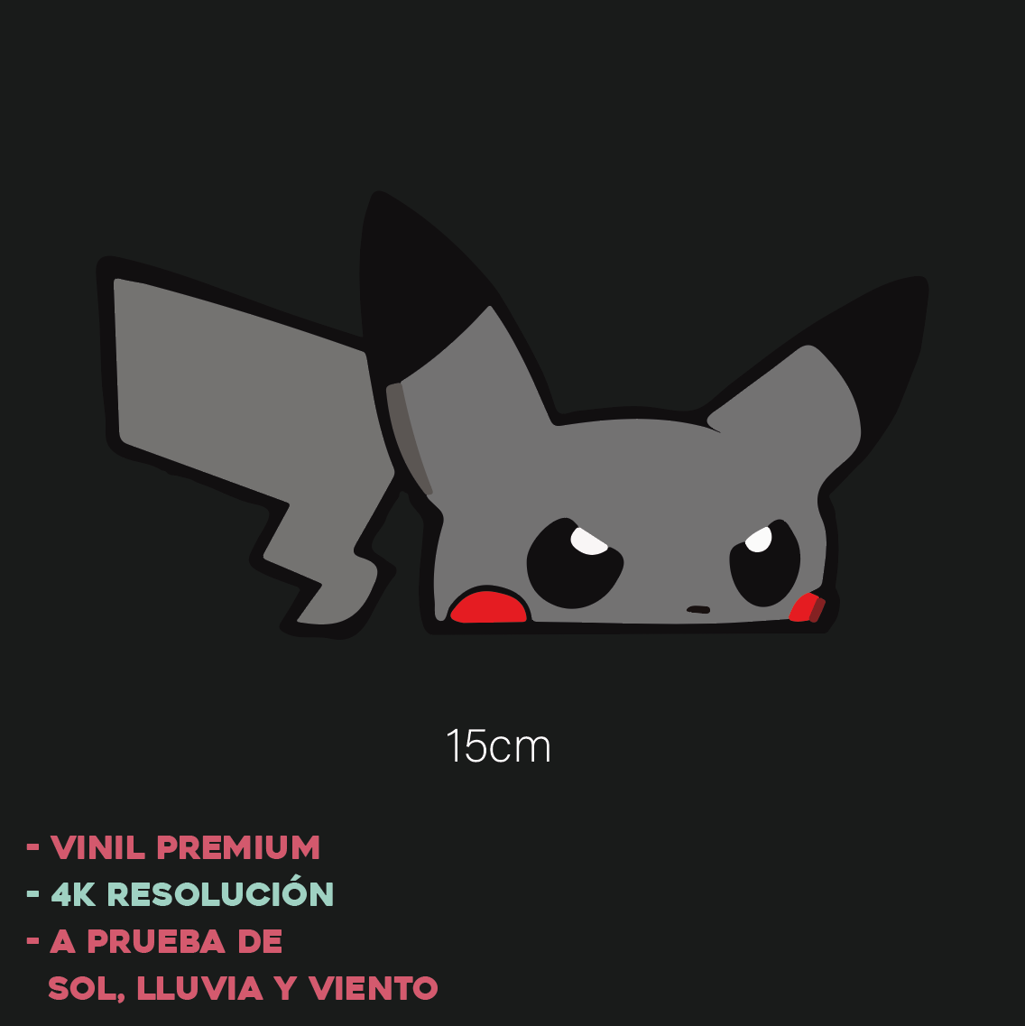 Dark Pokemon - Sticker