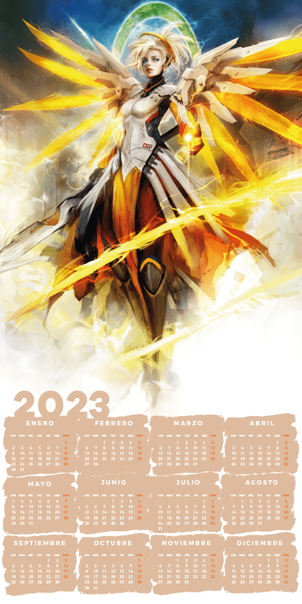 Calendario 2023 PROMO - Mercy OW