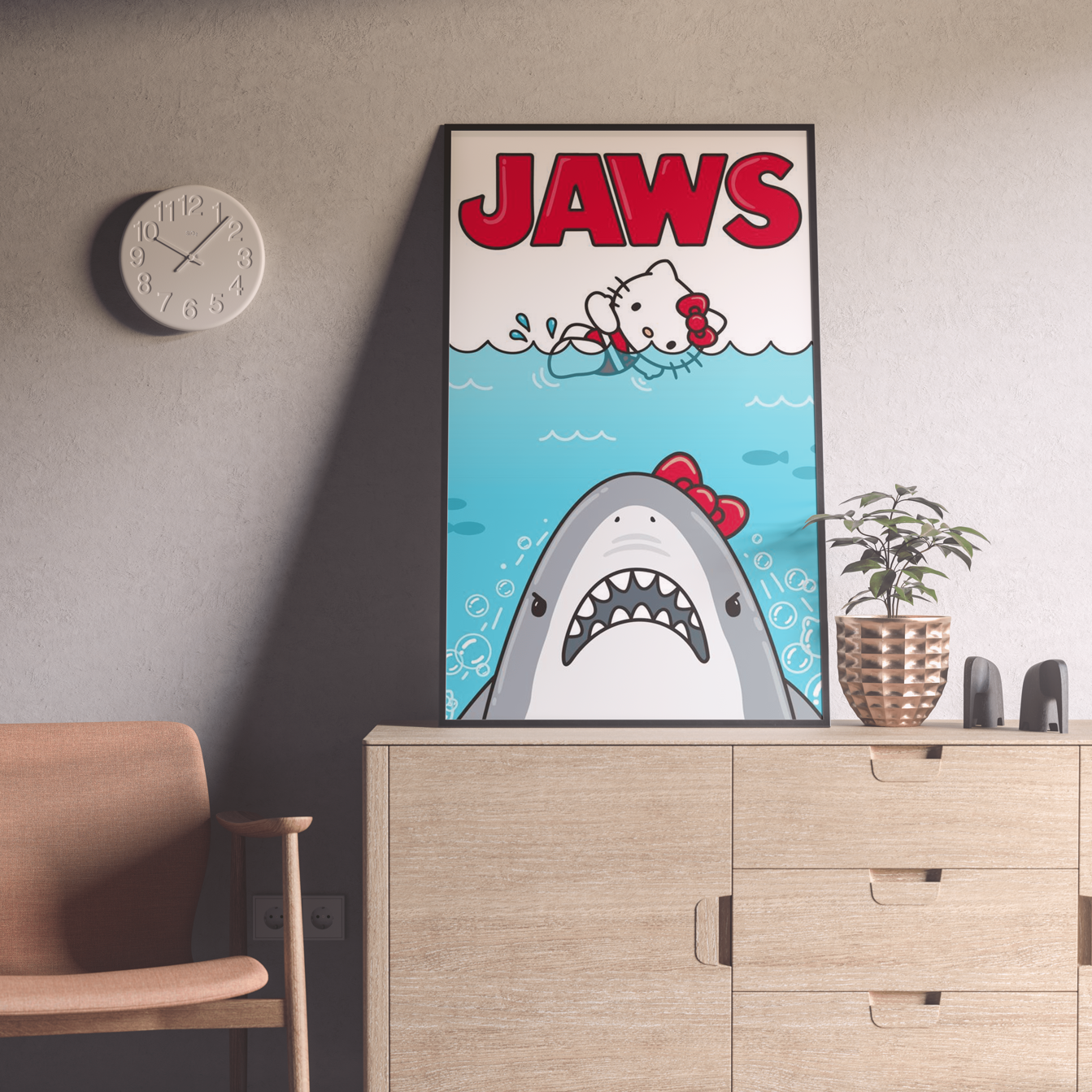 POSTER DIA DEL NIÑO - PROMO - Kitty Jaws