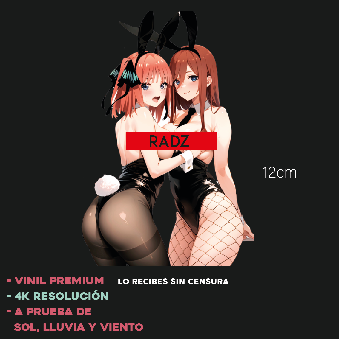 Nakano Bunnys Sisters - Sticker