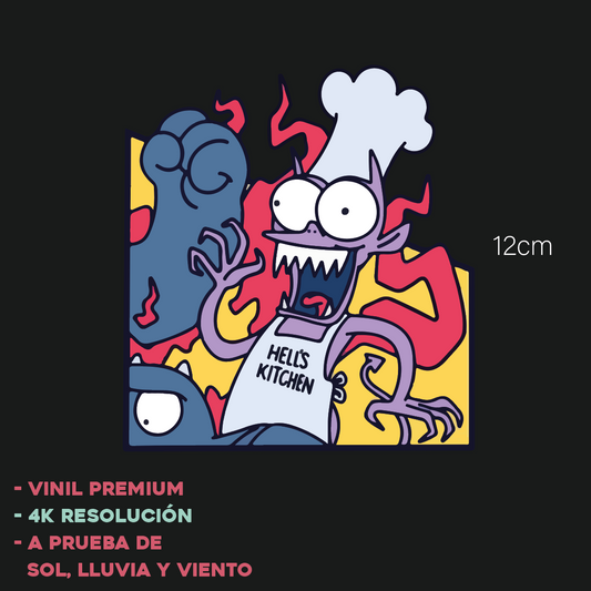 Hell Kitchen  - Sticker