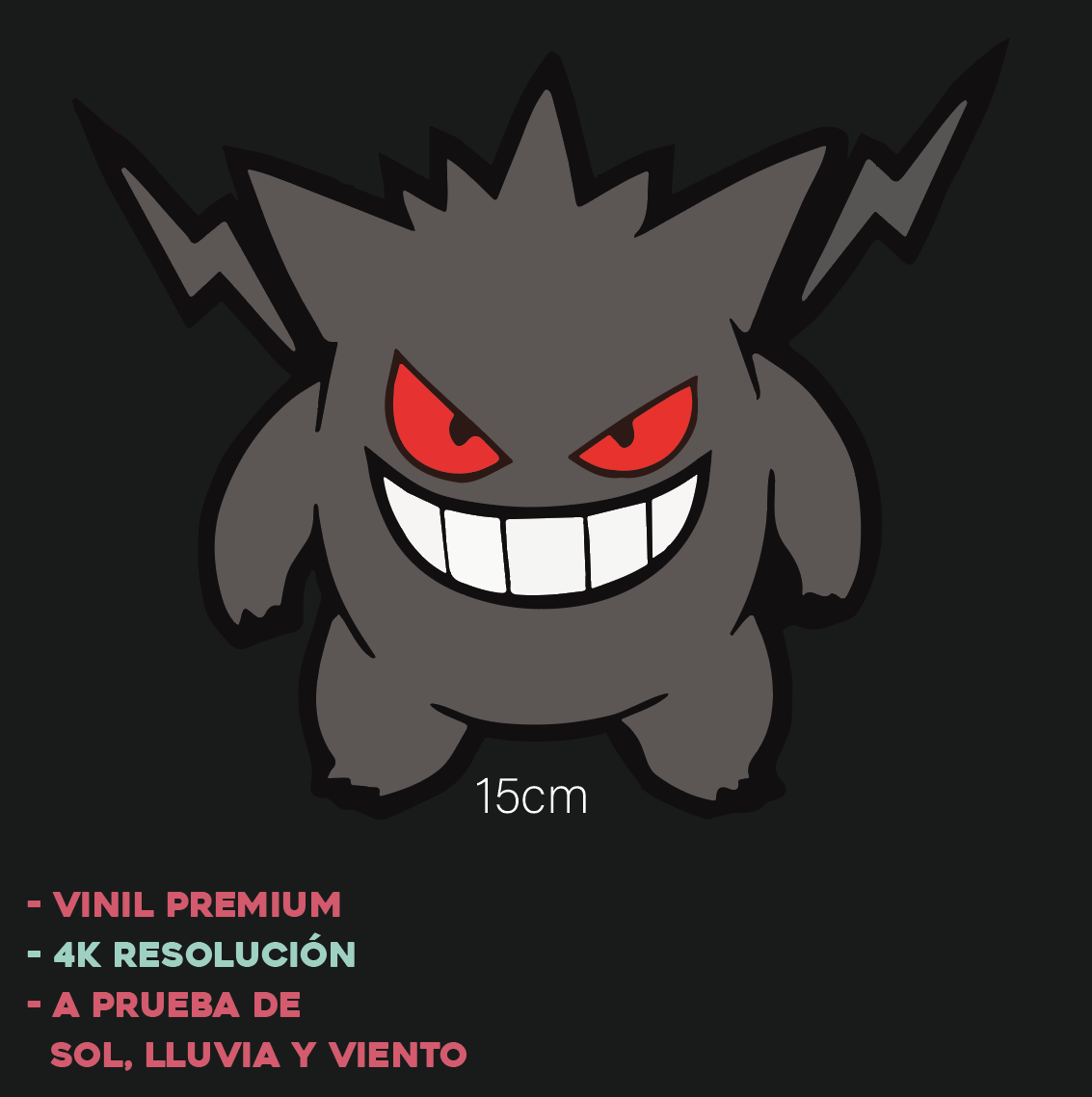 Dark Pokemon - Sticker