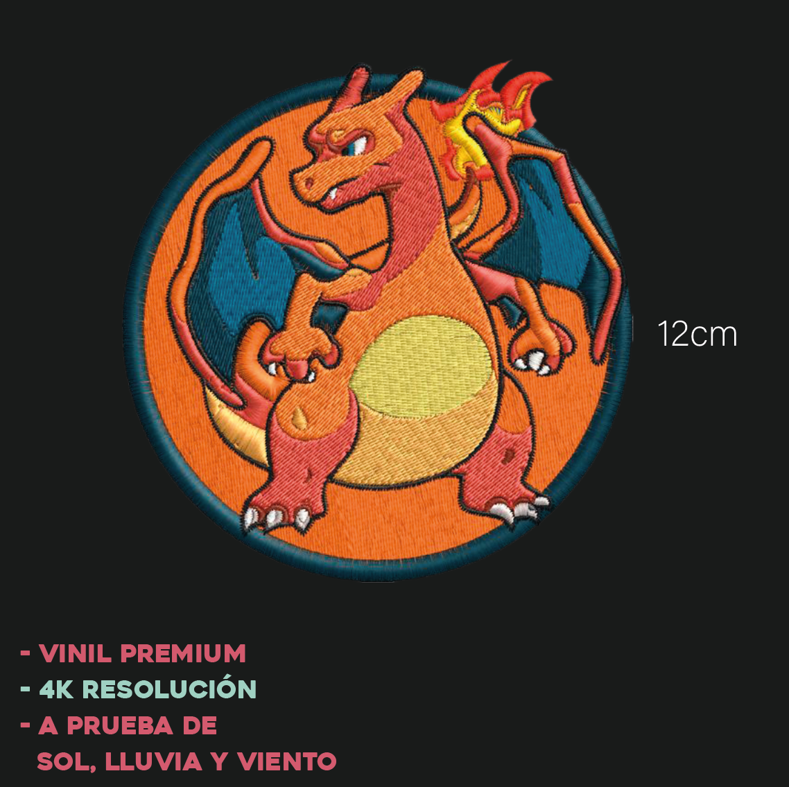 Charizard Parche - Sticker