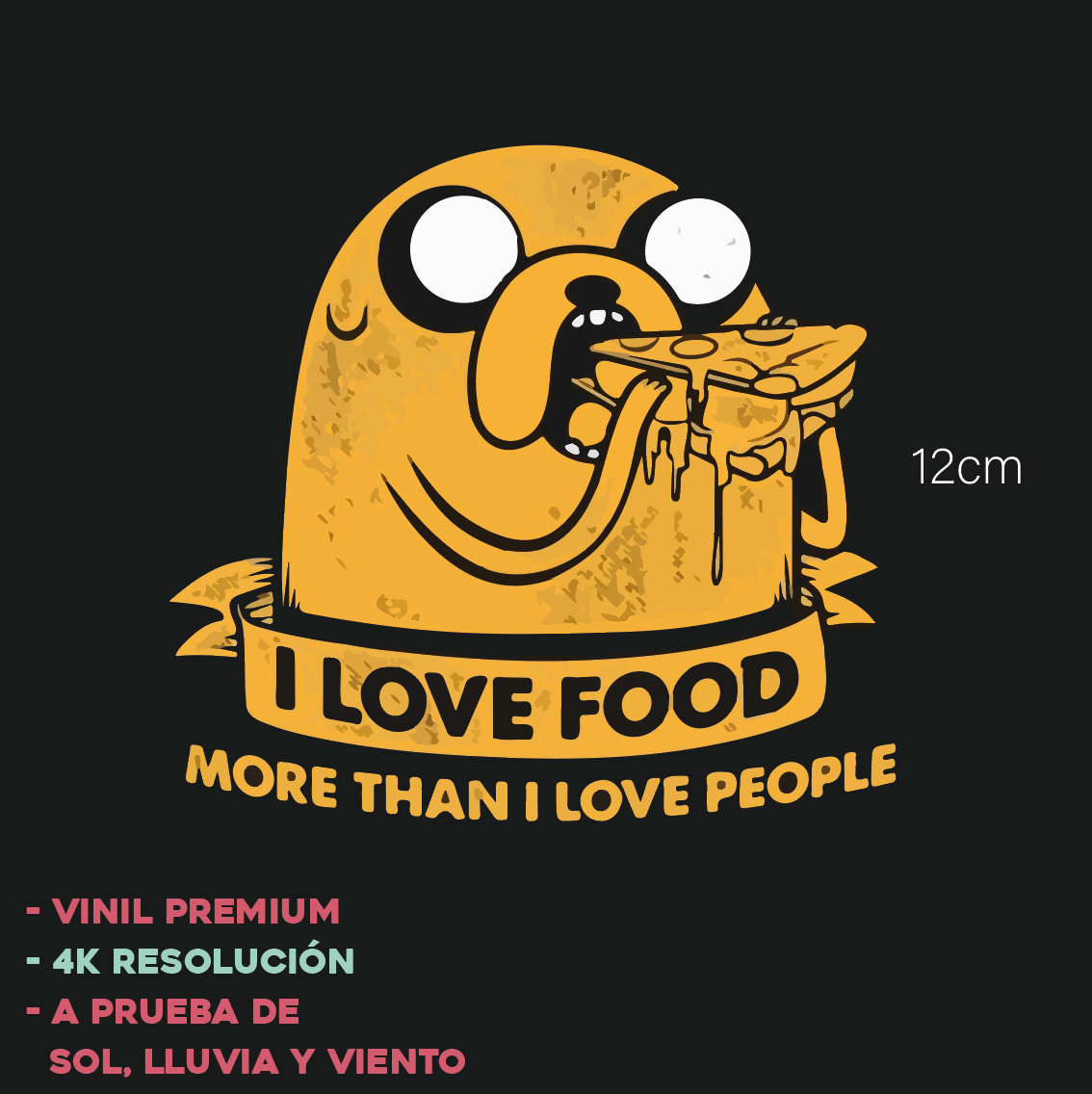 Jake Comida - Sticker