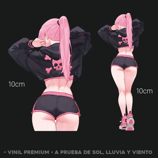 Loli Short Anime - Sticker