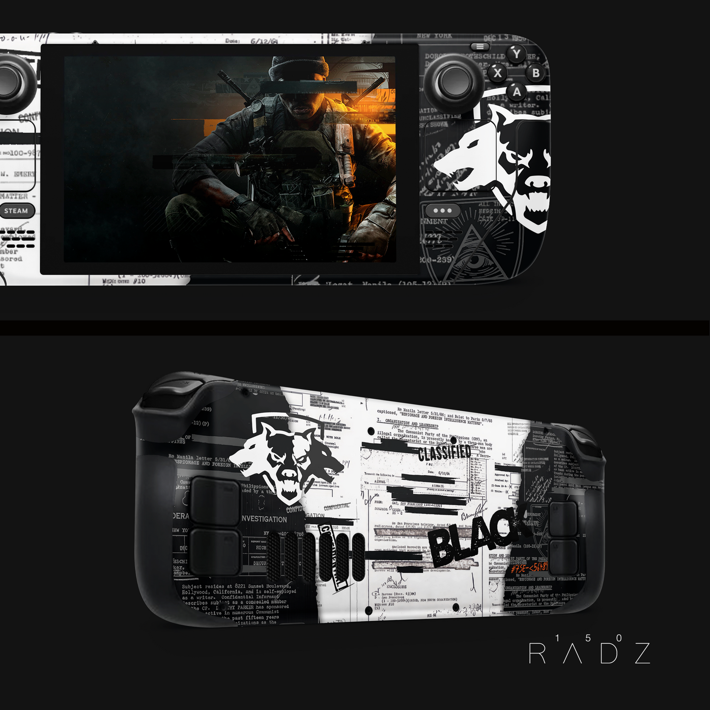 Skin Steam Deck - Black OPS 6