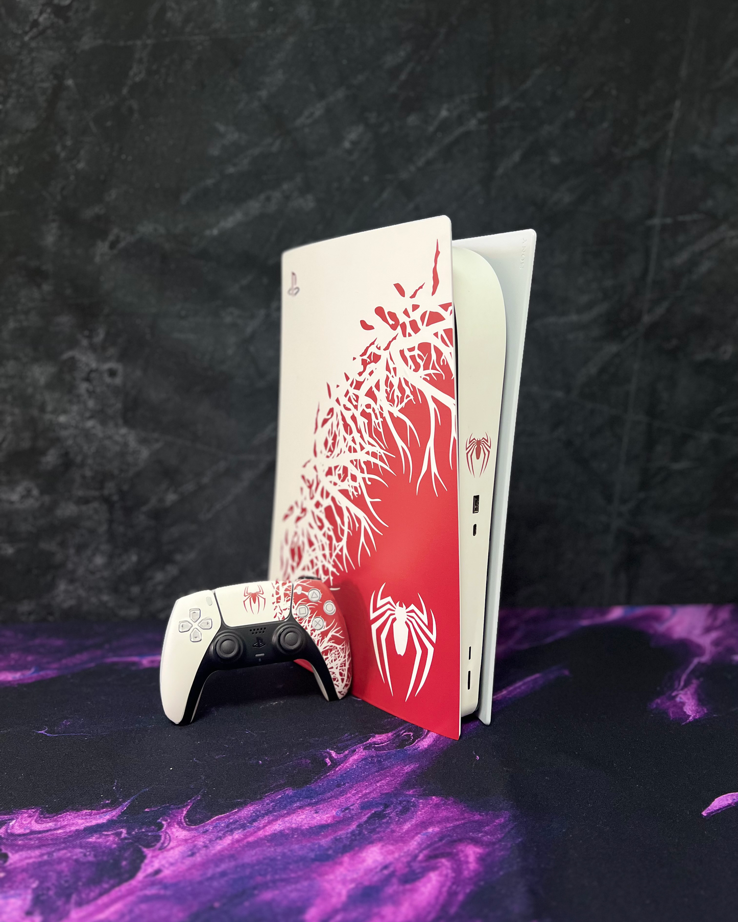 Skin PS5 - SPIDERMAN 2 White Edition