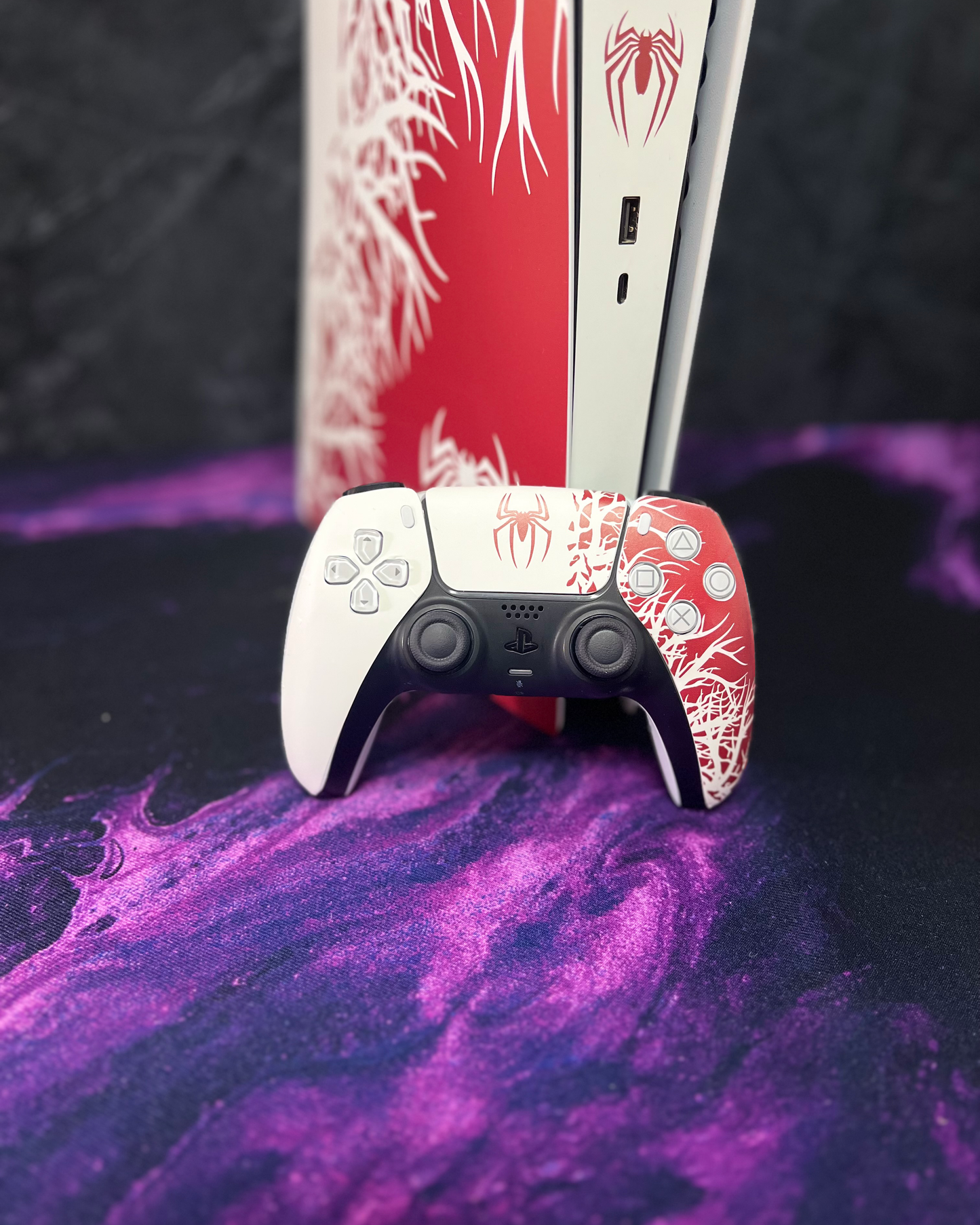 Skin PS5 - SPIDERMAN 2 White Edition