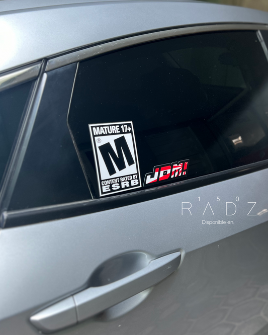 Mature +17 Content - Sticker