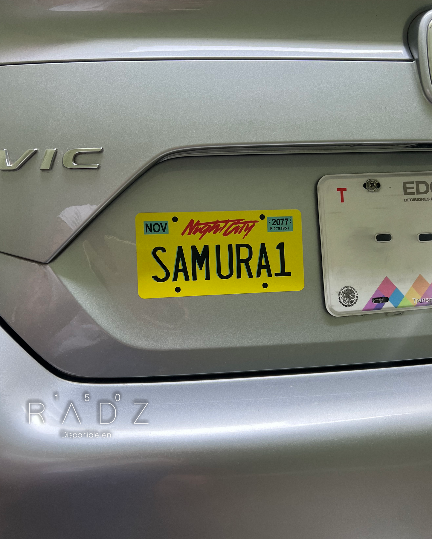 SAMURAI Cyberpunk - Sticker Anime