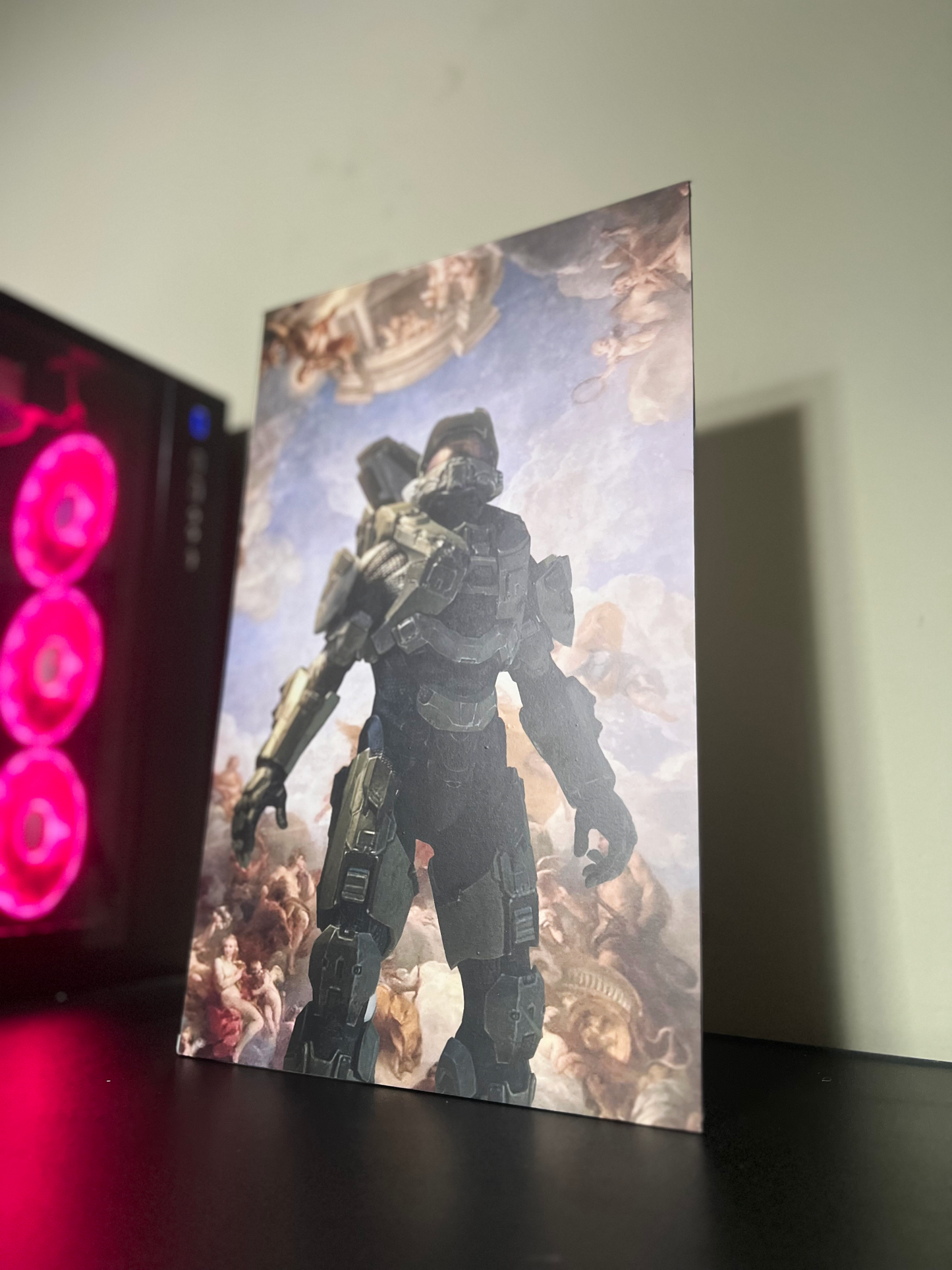 Master Chief God - Poster Rigido