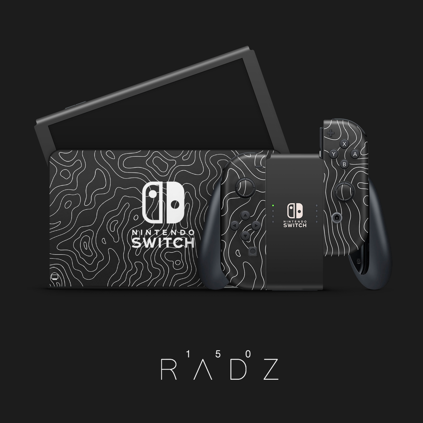 Skin Nintendo Switch - Pulse Noir