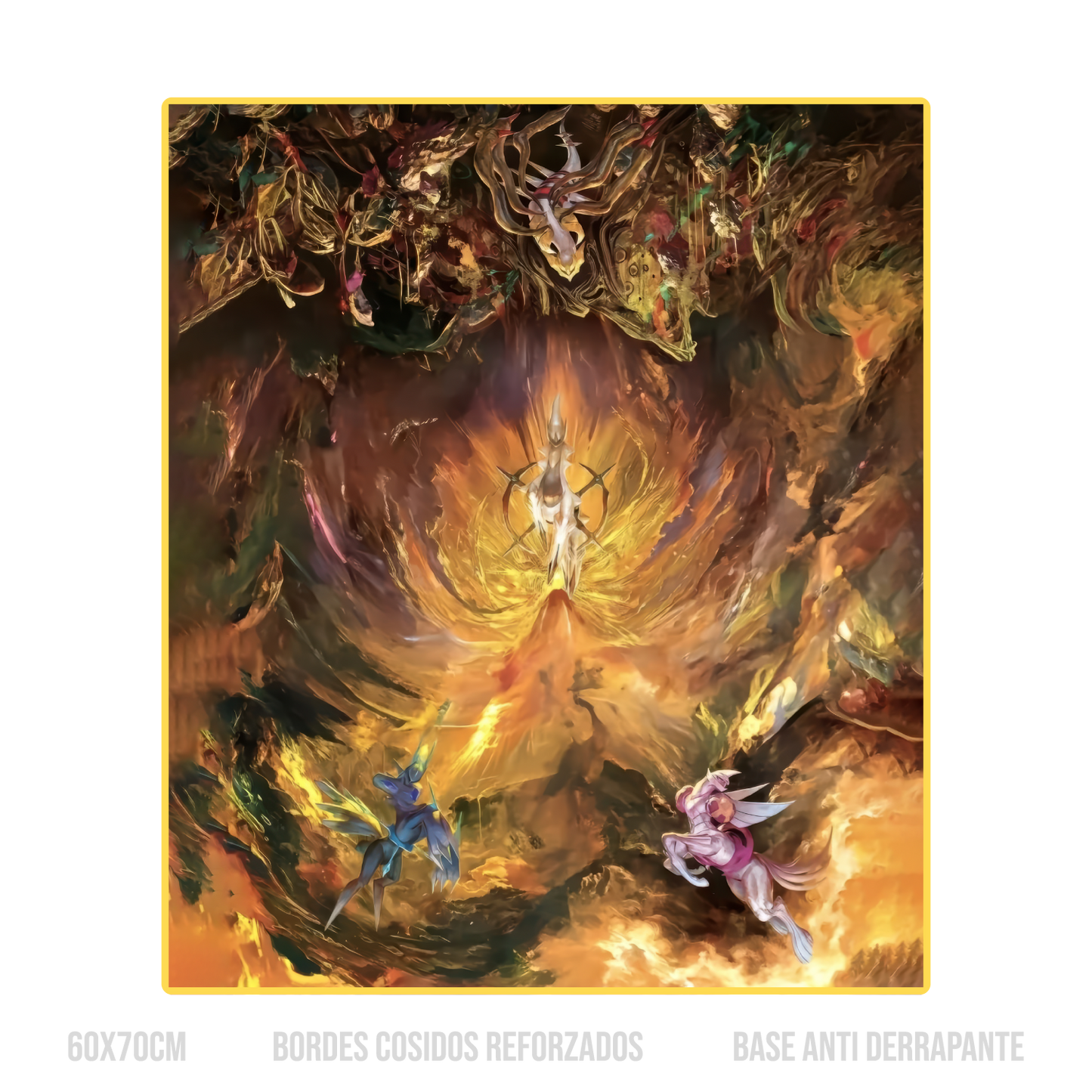 Arceus, Dialga, Palkia, Giratina - Playmat Doble