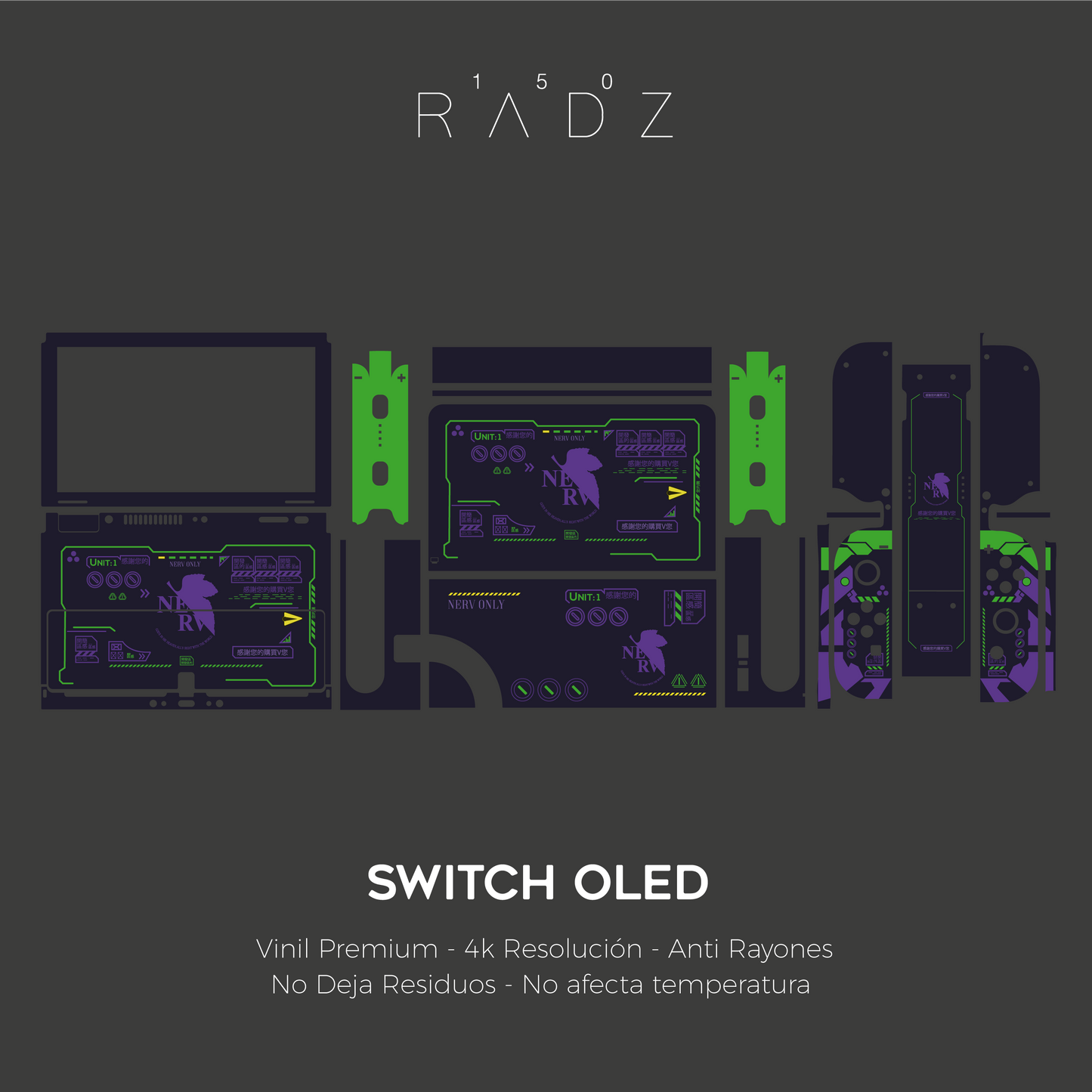 Skin Nintendo Switch - Evangelion