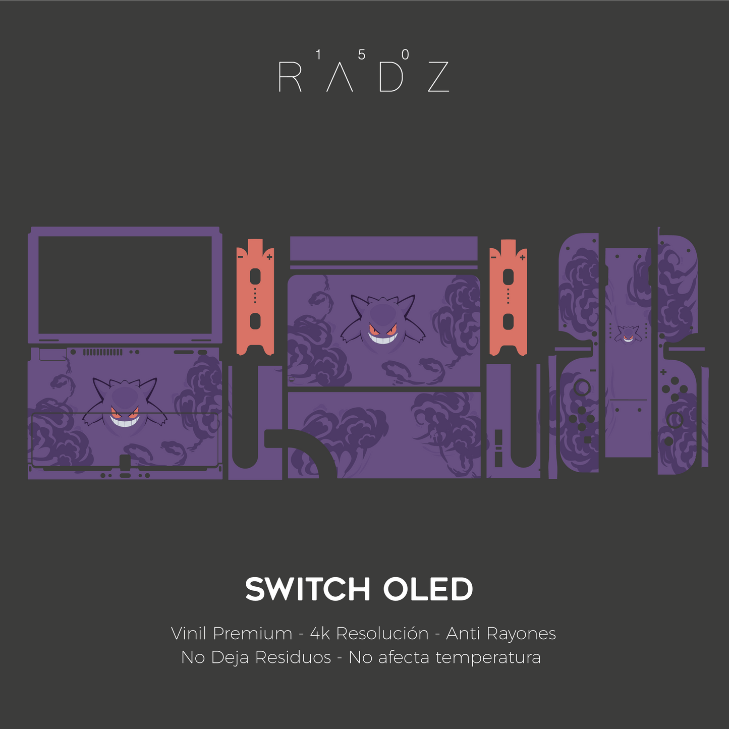 Skin Nintendo Switch - Gengar