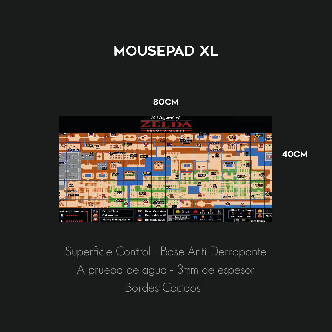 Zelda Retro Map
