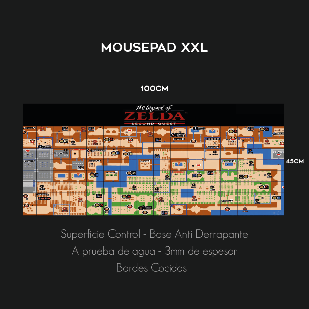 Zelda Retro Map
