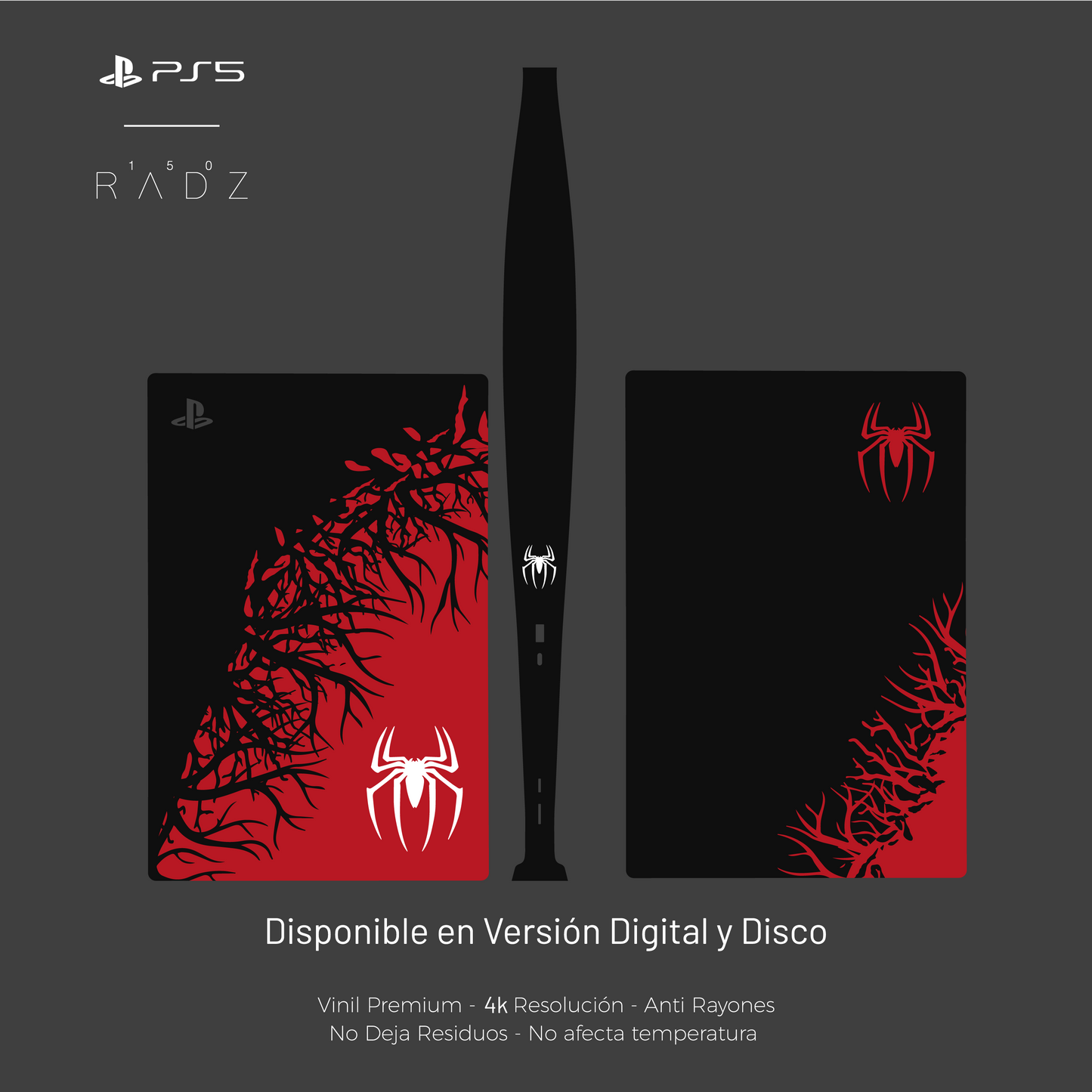 Skin PS5 - SPIDERMAN 2