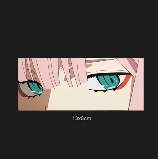 Sticker Anime - Warning Sign