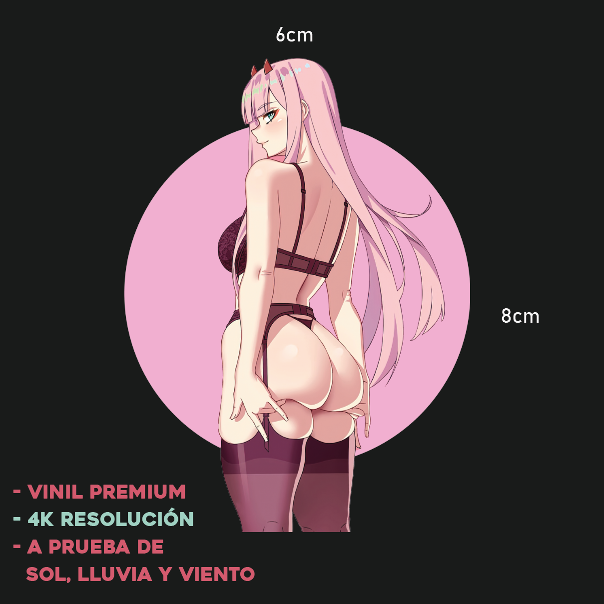 Zero Two - Sticker Anime - V2