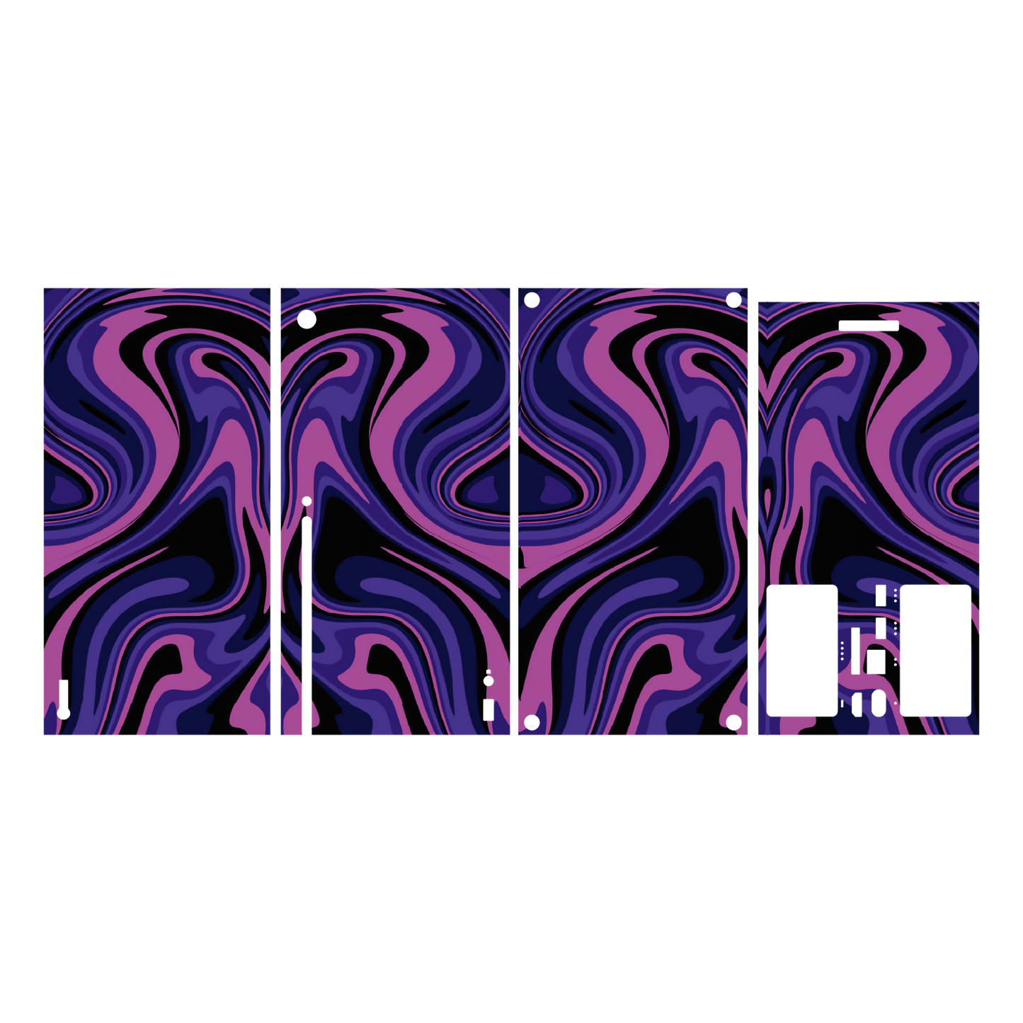 Skin Xbox Series X - Morado