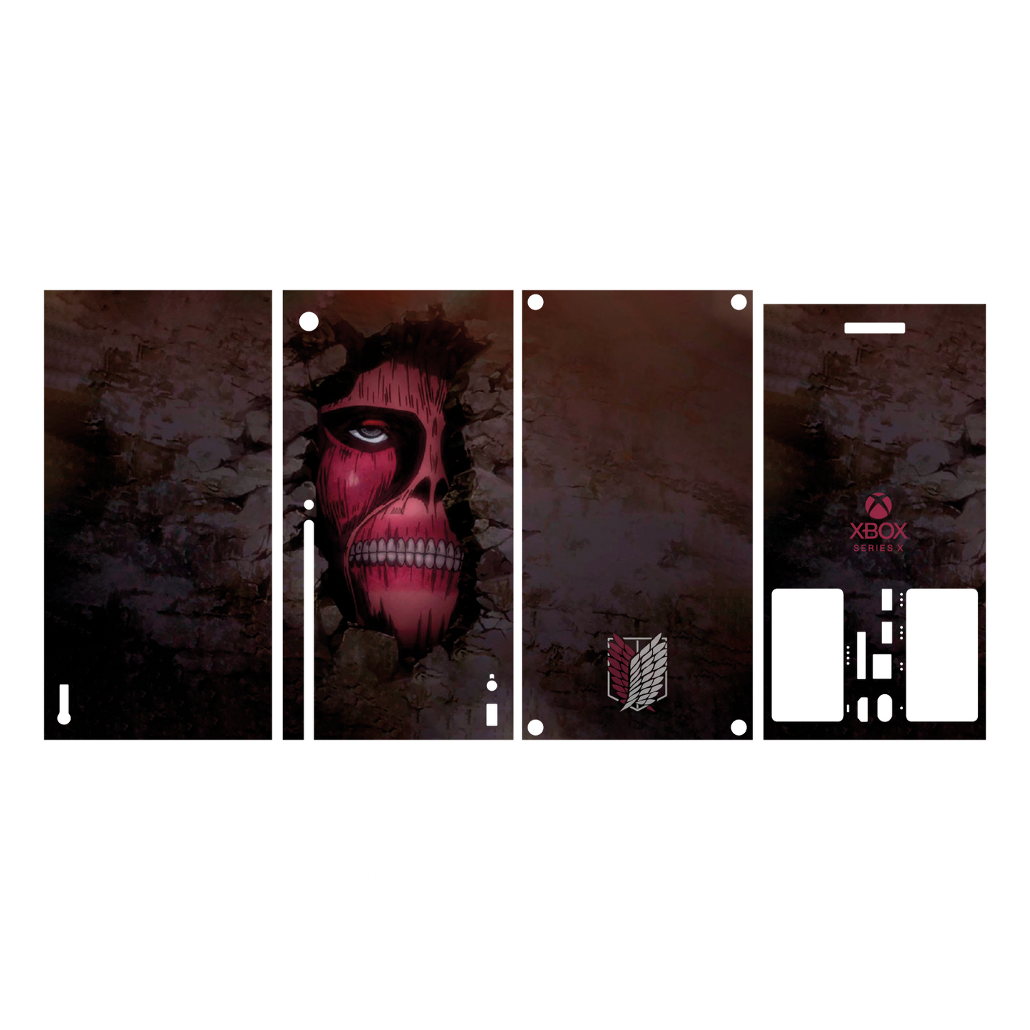 Skin Xbox Series X - Attack on Titan