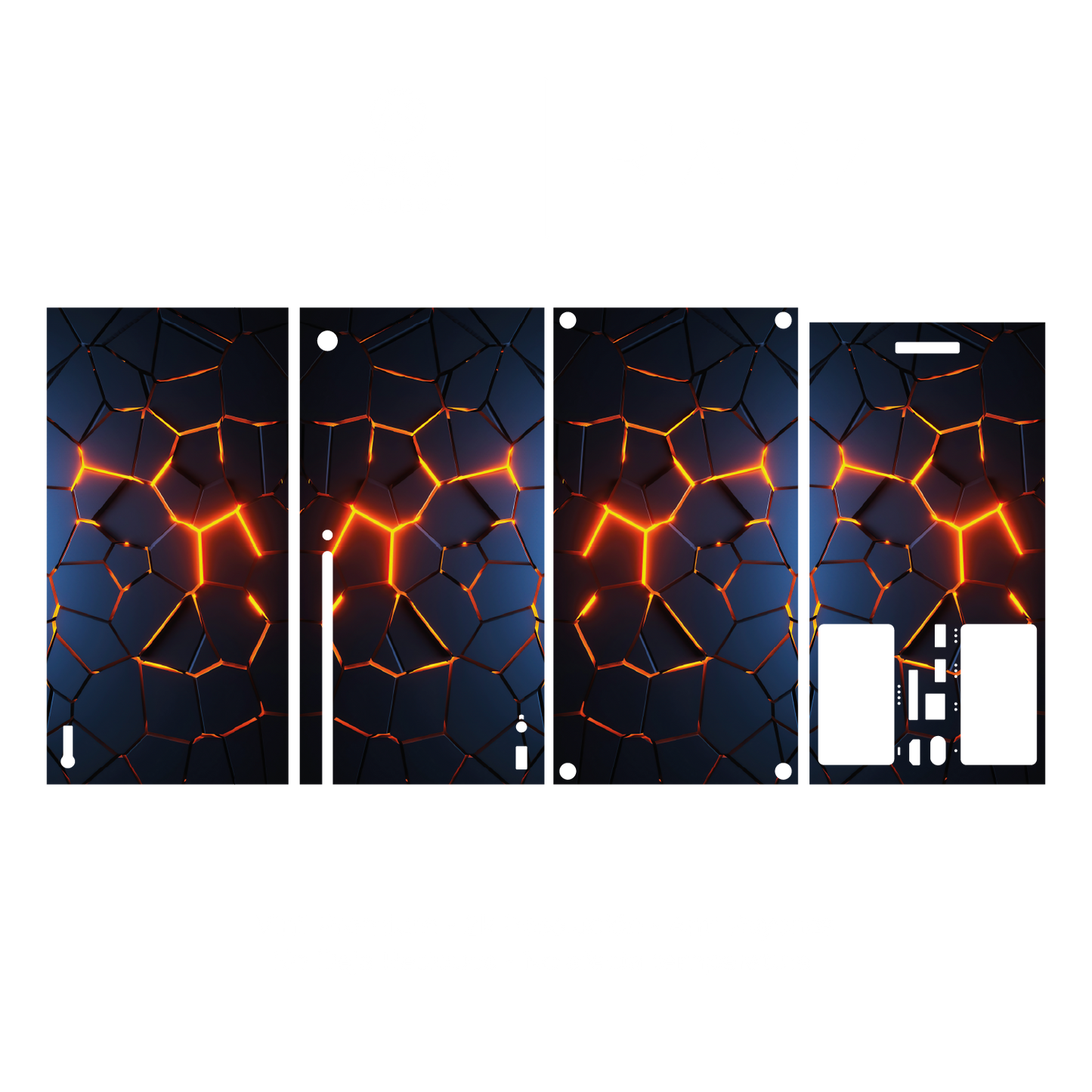 Skin Xbox Series X - Lava