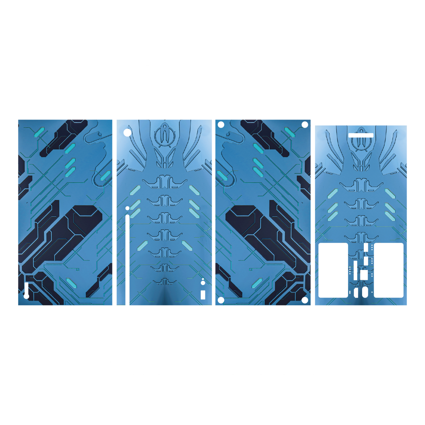 Skin Xbox Series X - Azul