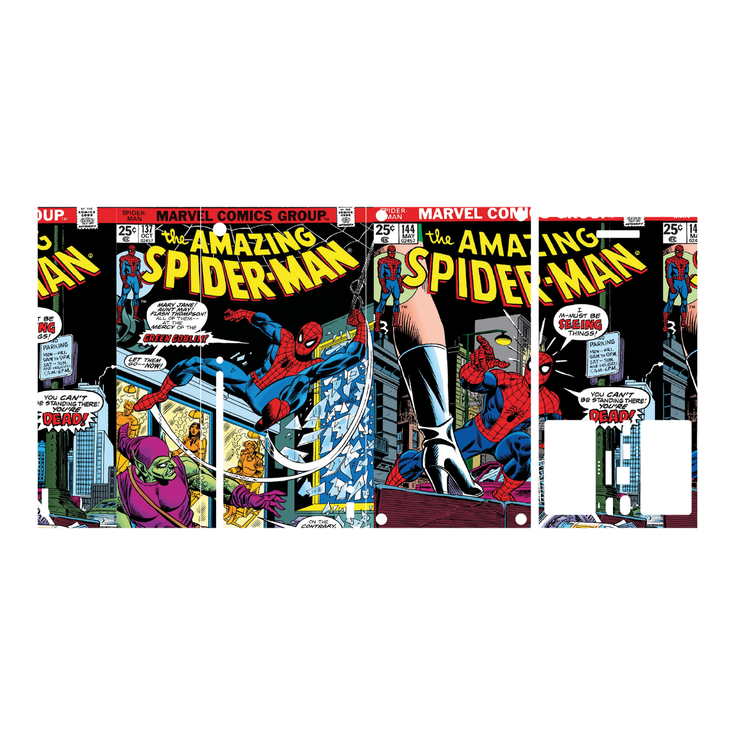 Skin Xbox Series X - Comic Spiderman