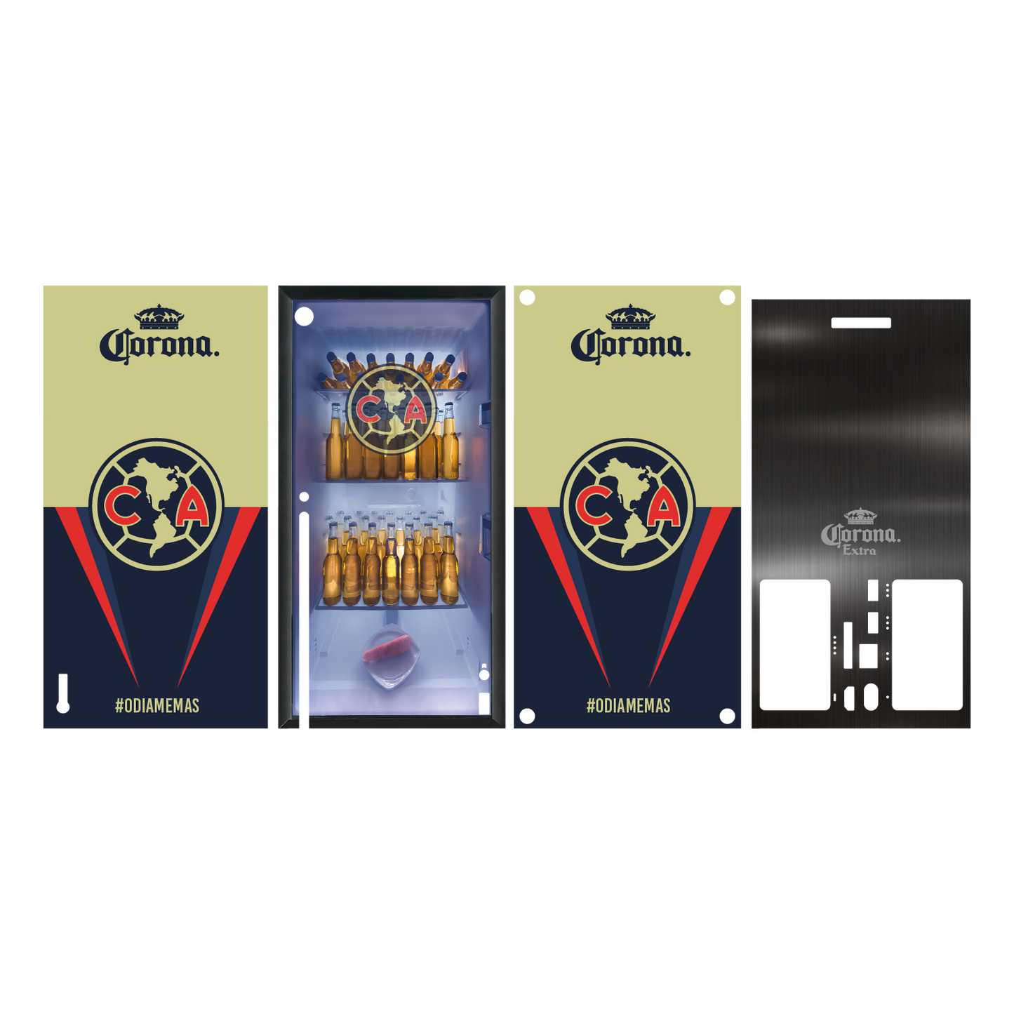 Skin Xbox Series X - Refri Corona America