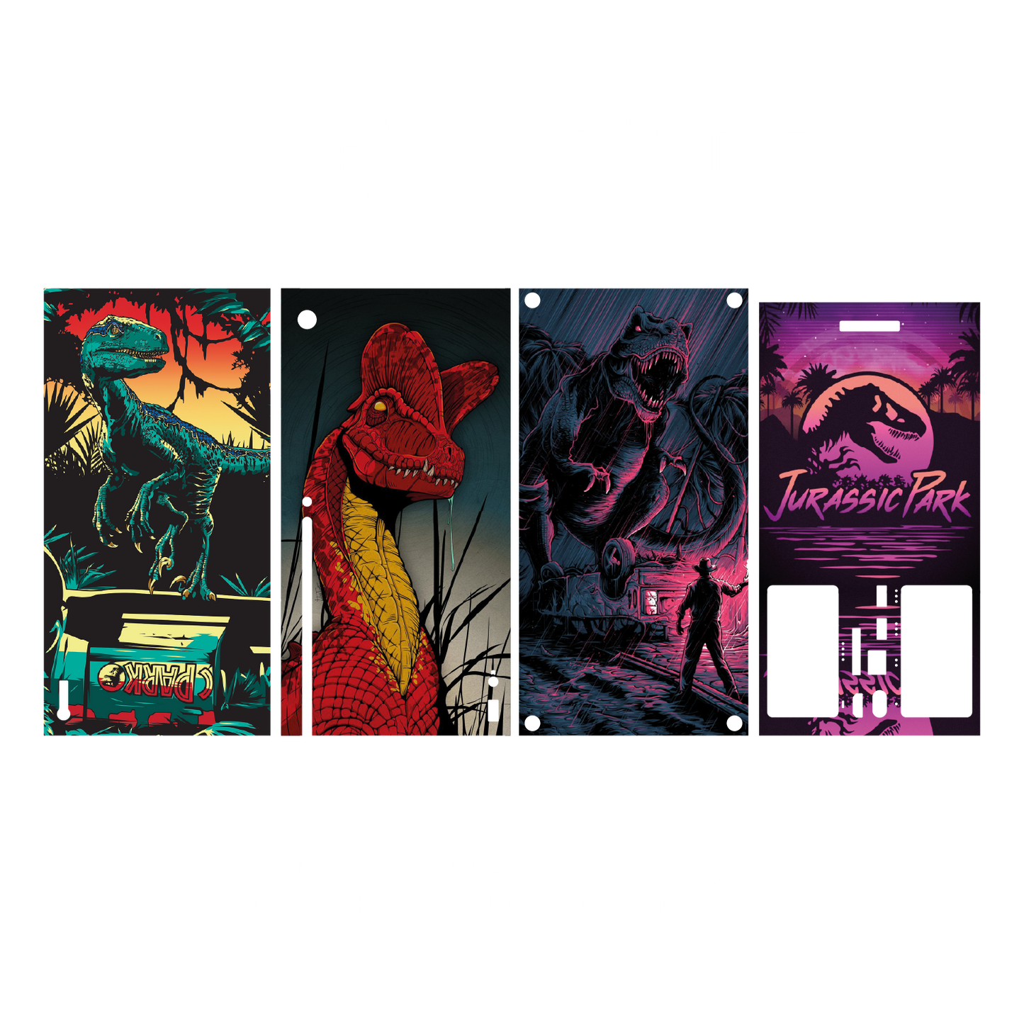 Skin Xbox Series X - Jurassic Park