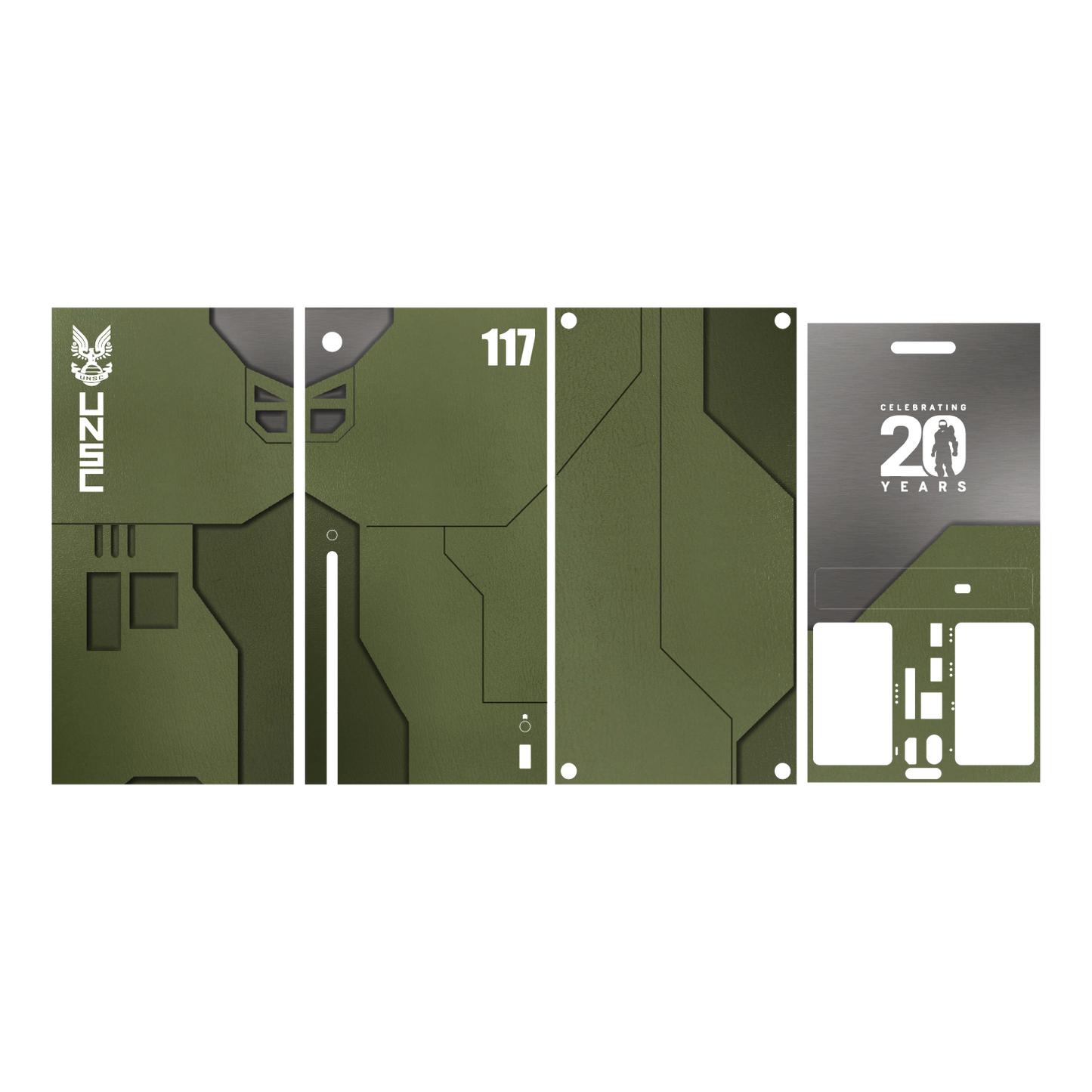 Skin Xbox Series X - UNSC Verde