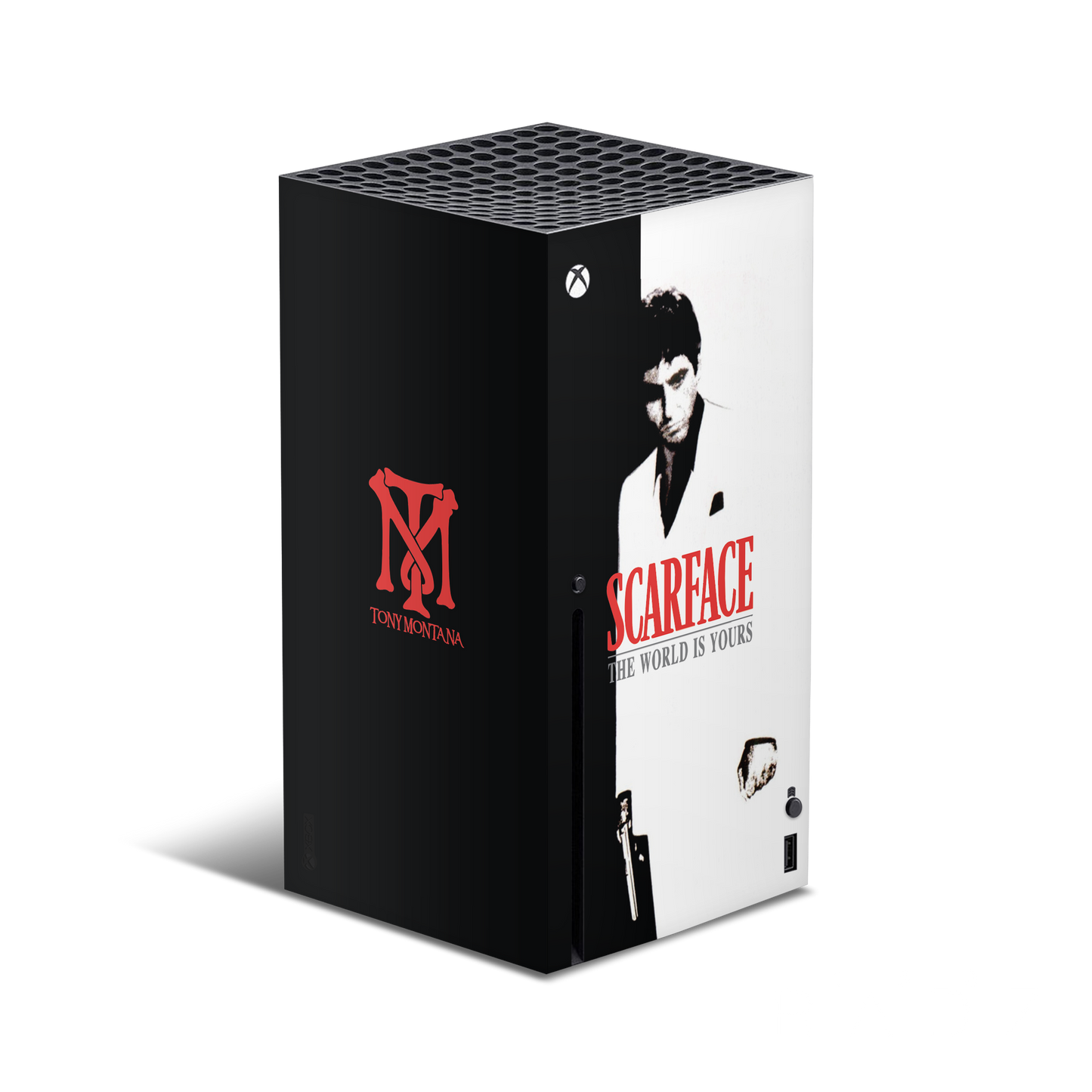 Skin Xbox Series X - Scareface v2