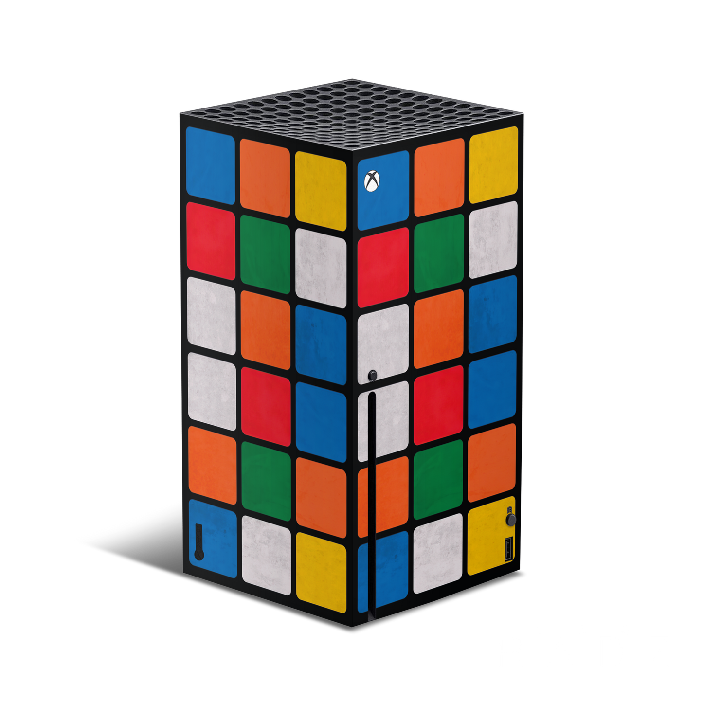 Skin Xbox Series X - Cubo Rubik