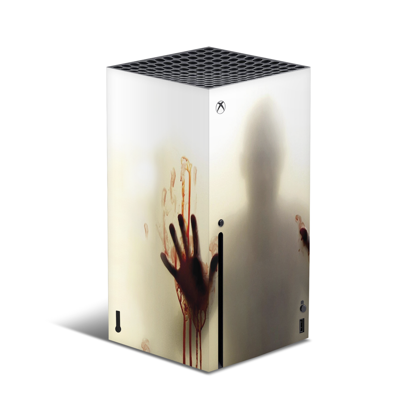 Skin Xbox Series X - Manos en Vidrio