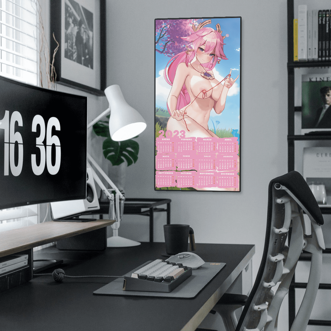 Calendario 2023 PROMO - Yae Miko Genshin Impact