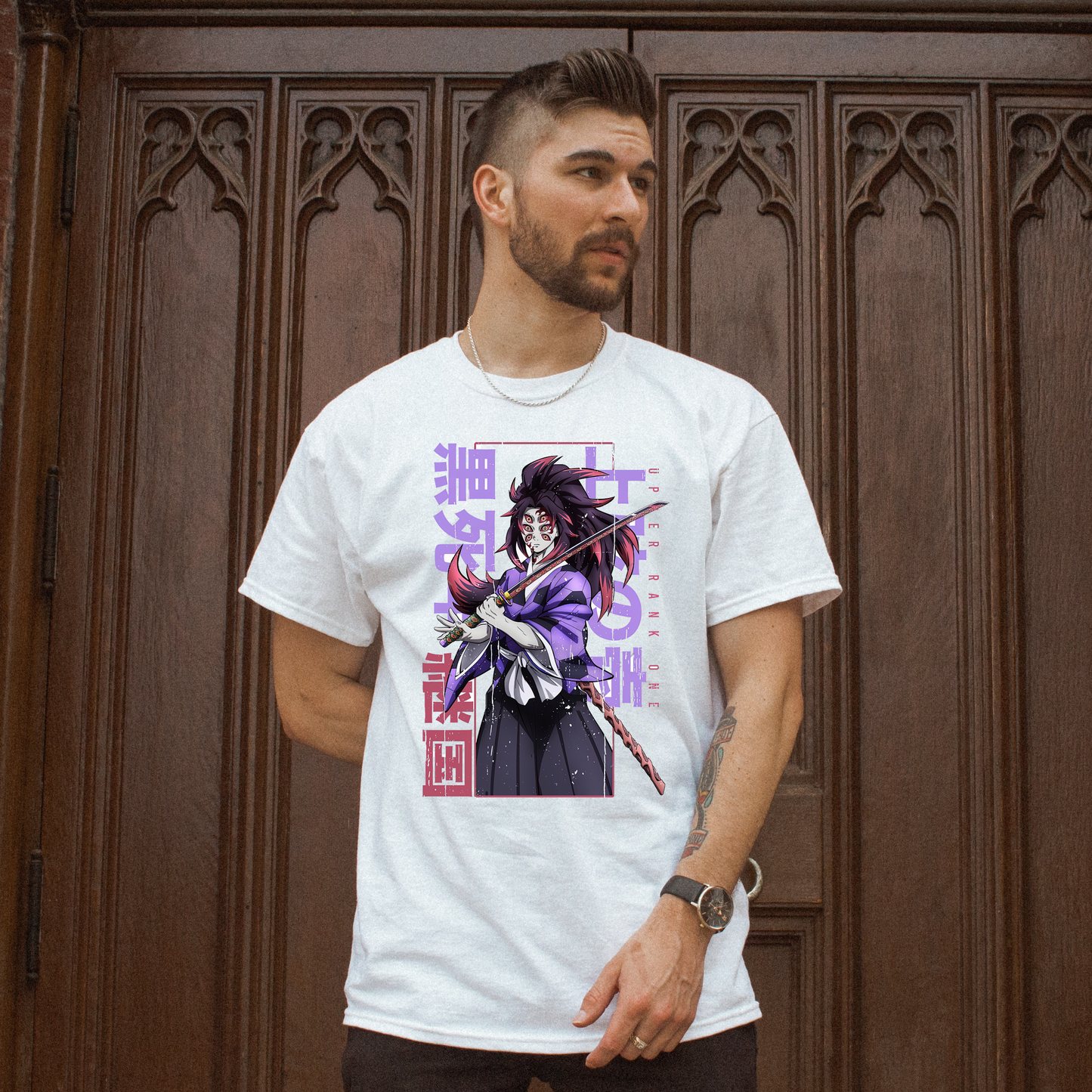 Playera - Kokushibo Kimetsu no Yaiba