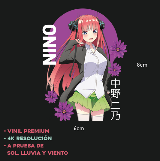 Nakano Sister - Sticker Anime - V9