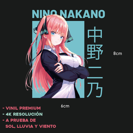Nakano Sister - Sticker Anime - V7