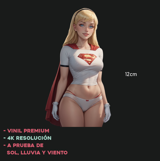 SuperGirl - Sticker