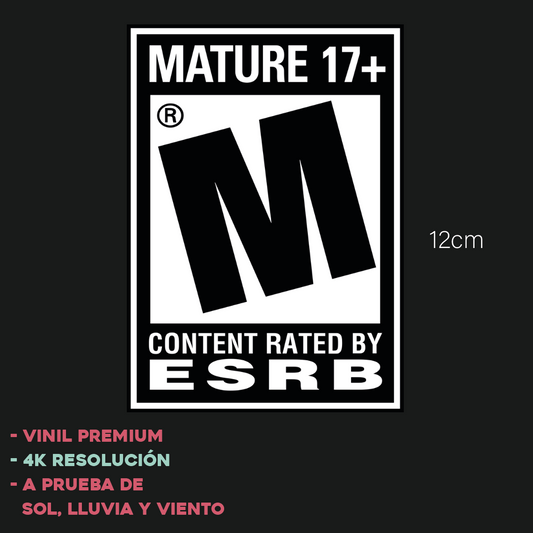 Mature +17 Content  - Sticker