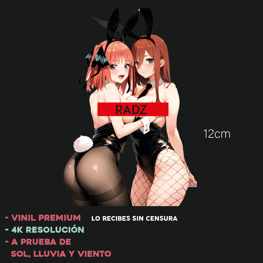 Nakano Bunnys Sisters  - Sticker