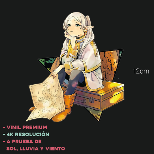 Sōsō no Frieren Mapa - Sticker