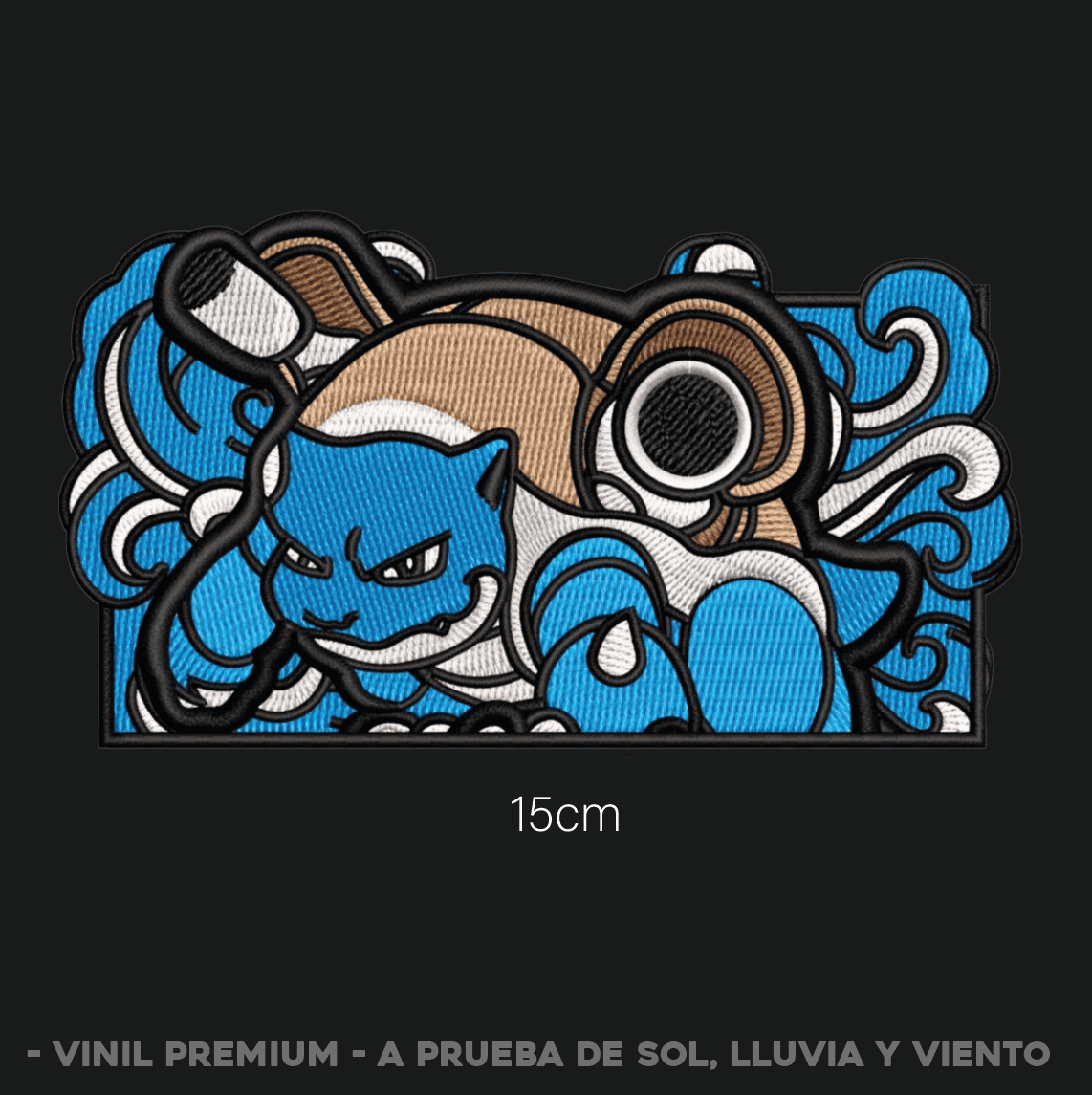 Blastoise Parche - Sticker – 150Radz