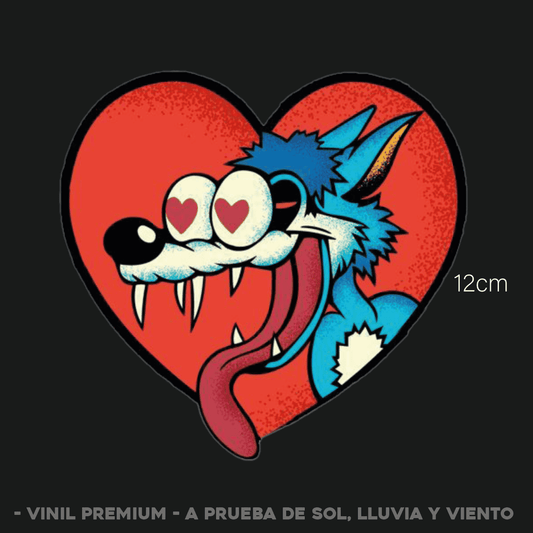 Love Wolf - Sticker (Copy)