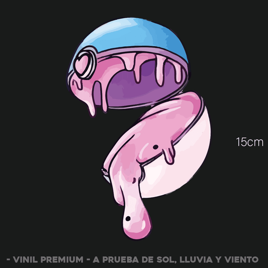 Pokebola Lick - Sticker