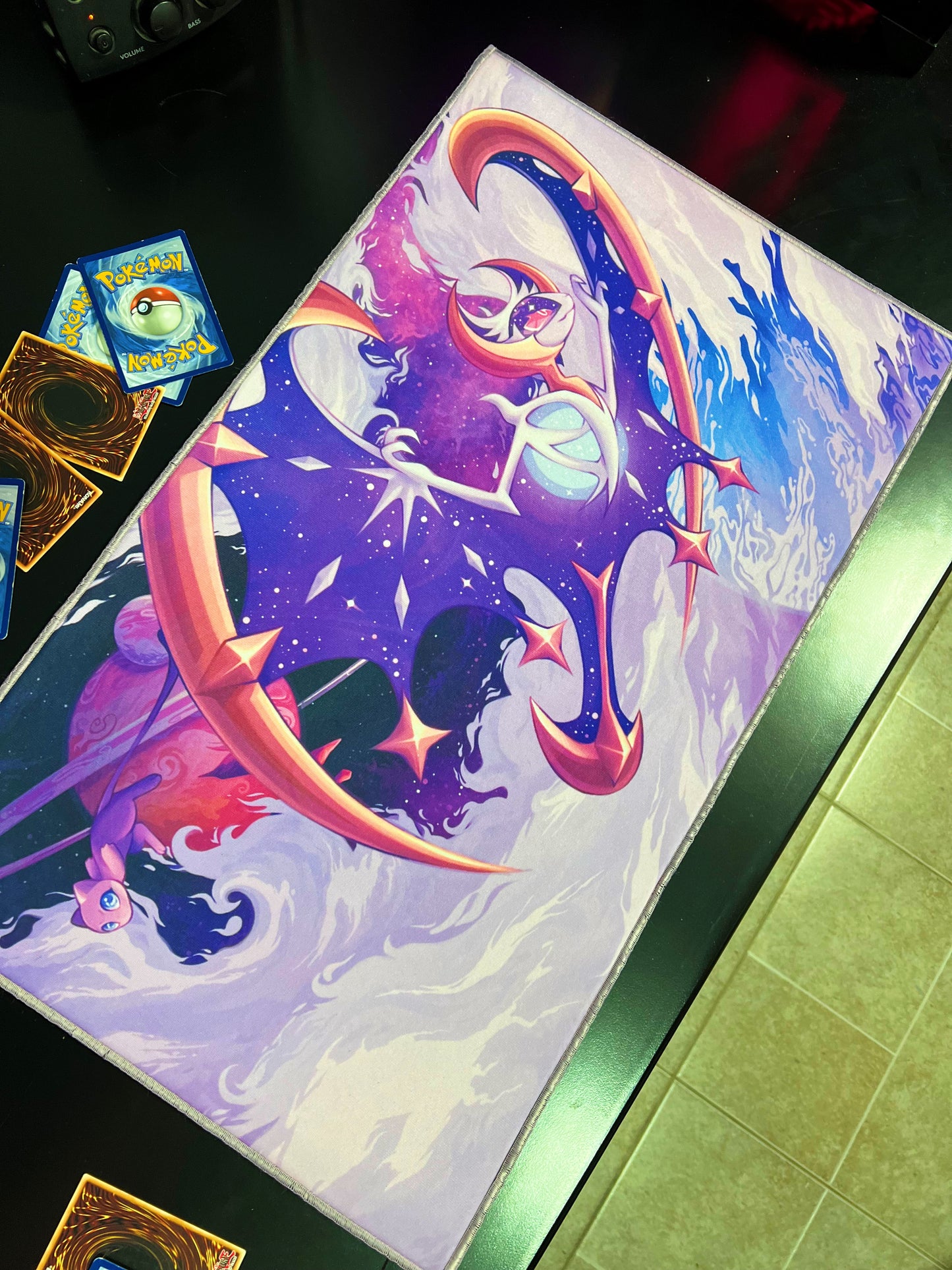 Lunala y Mew